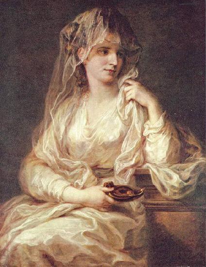 Angelica Kauffmann Portrat einer Dame als Vestalin France oil painting art